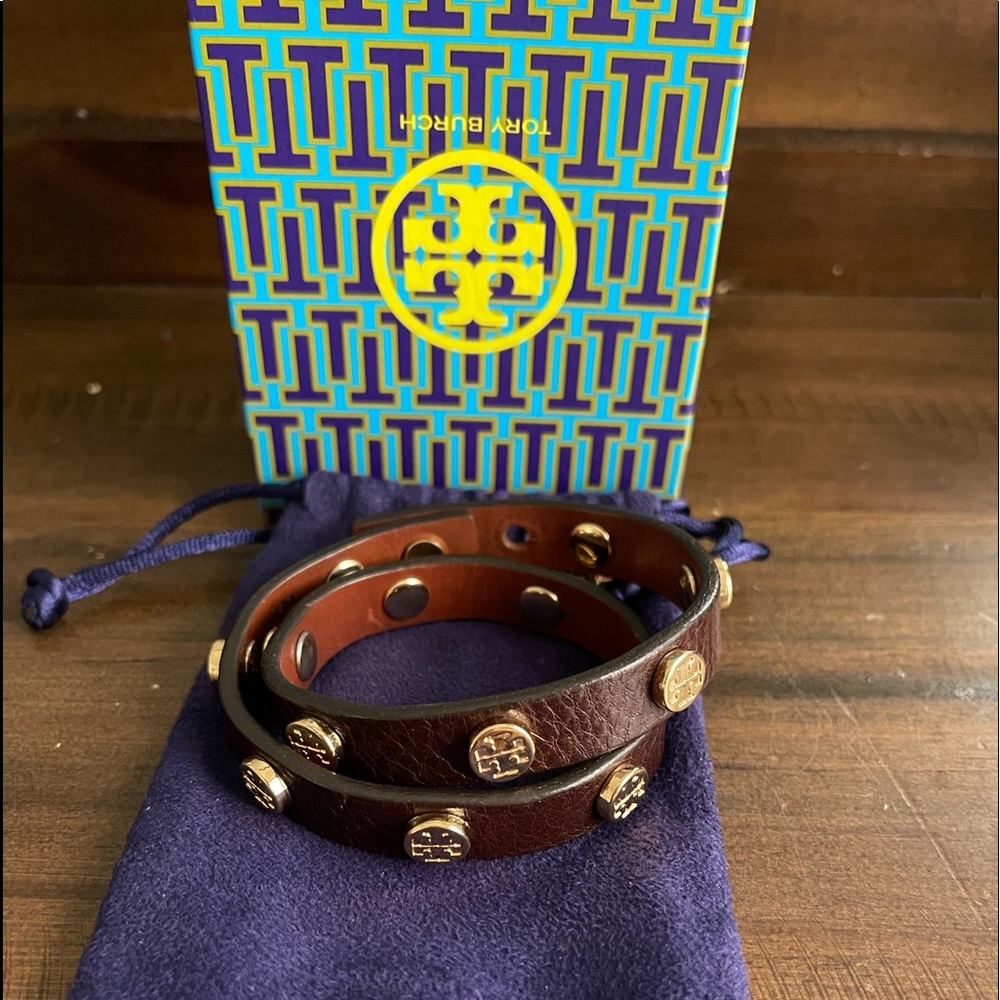 Tory Burch leather bracelet